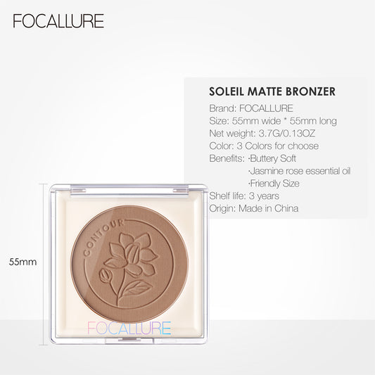 Focallure Chocolate Soleil Matte Bronzer FA233 #S01