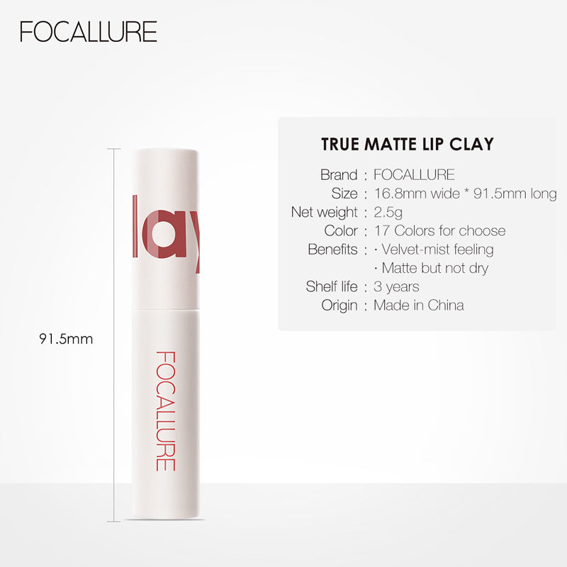 Focallure True Matte Liquid Lipstick FA179 #000