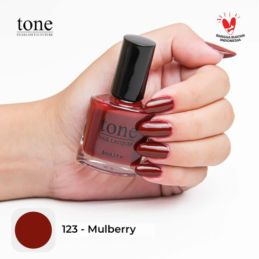 Tone Nail Polish Glossy Red Series 123 | 8 ml