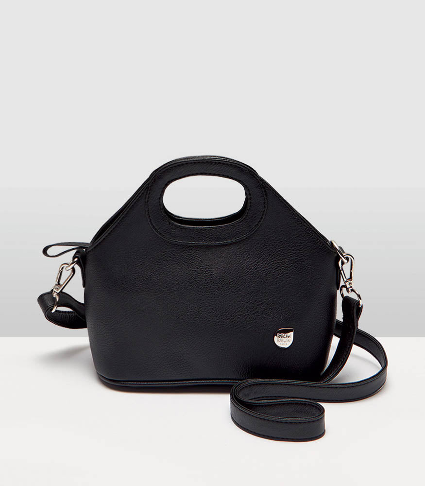 Brunbrun Paris De Plat Mini Tote Black Bag