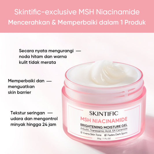 SKINTIFIC MSH Niacinamide Brightening Moisture Gel-30g