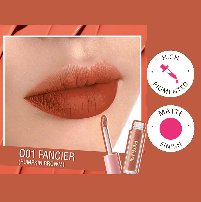 Pinkflash L01 Lasting Matte Lipcream - O01