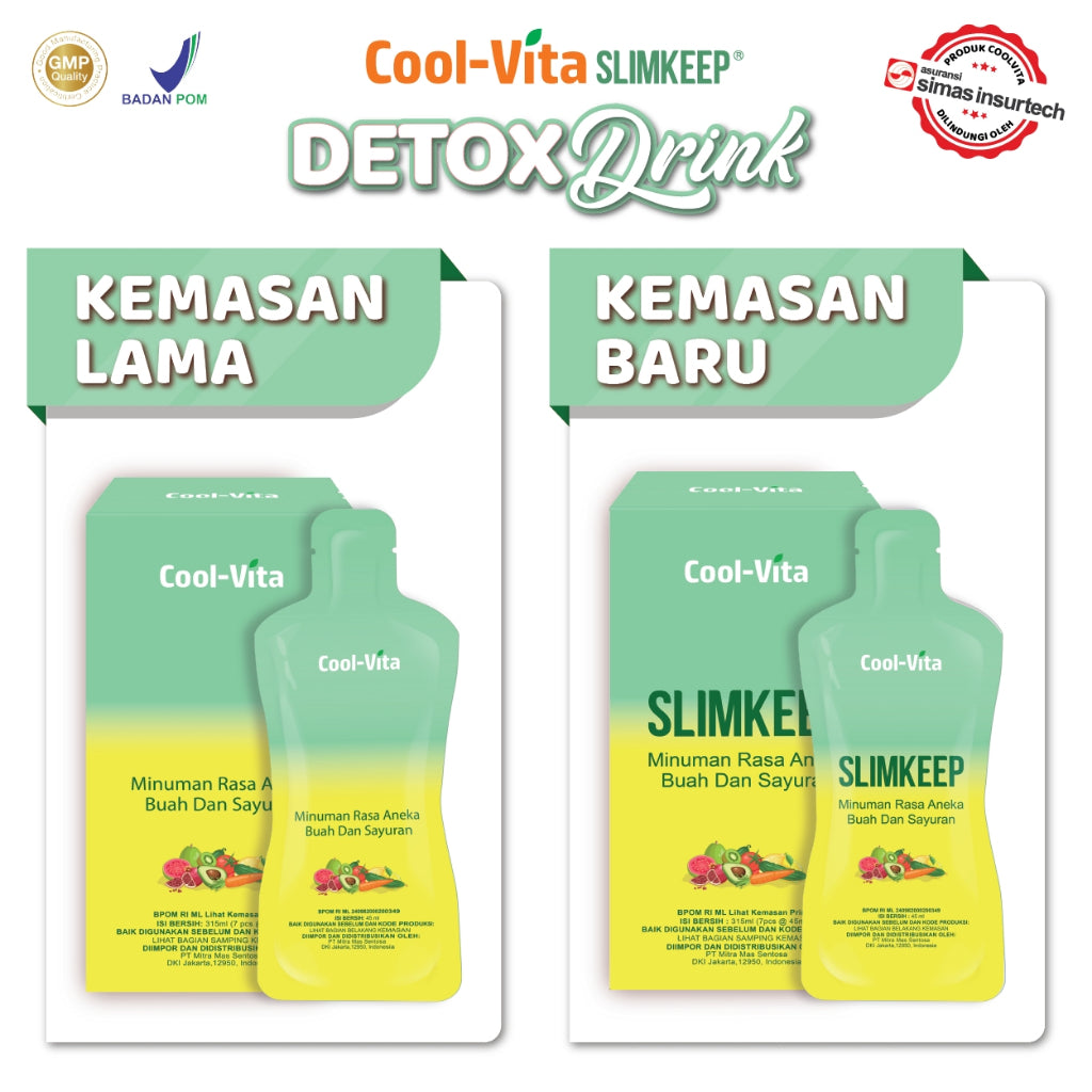 Coolvita Detox RTD 1 Pouch | 45 ml