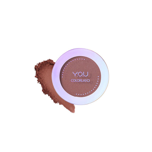 Y.O.U Makeups Colorland Focus On Me Blush R647 Smoky Rose