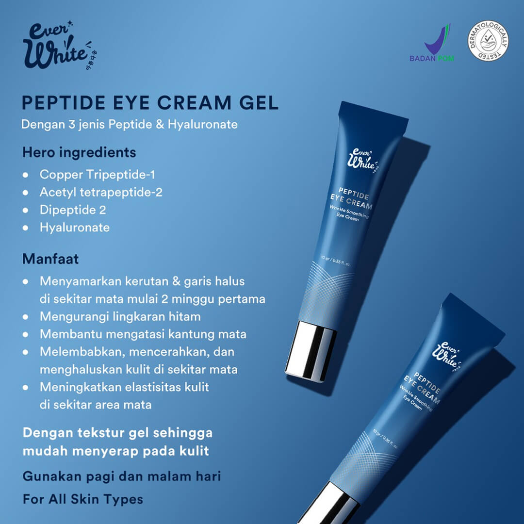 Everwhite Peptide Eye Cream Gel (With Aplikator) | 10 g