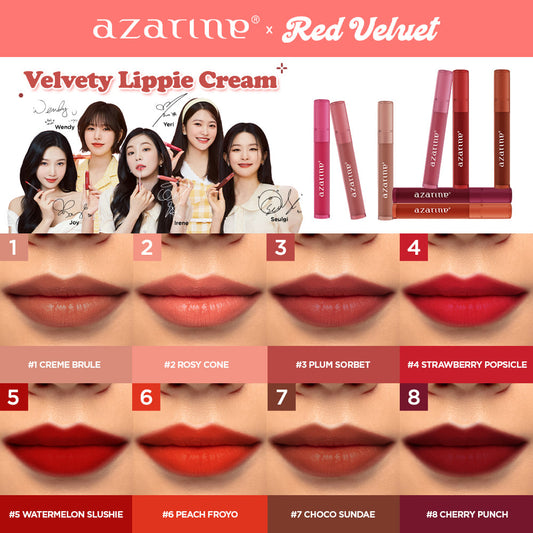 Azarine Velvety Lippie Creama Brulee - Shade 01