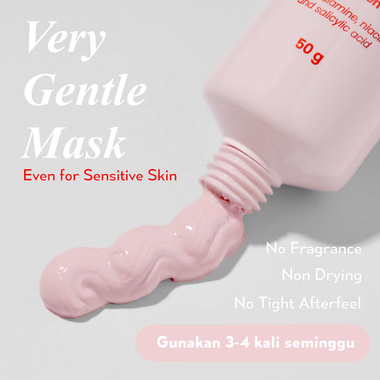 TEDDY CLUBS Acne Face Mask Wonder Pink 50gr