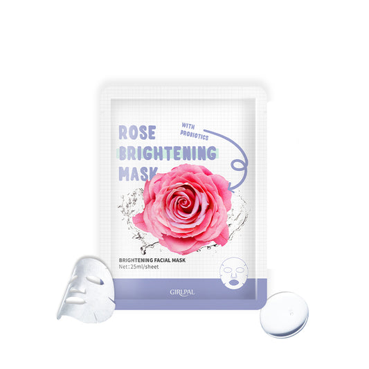 Girlpal Rose Brightening Face Sheet Mask