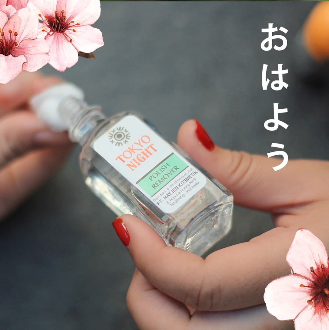 Tokyo Night Nail Polish Remover Kaca | 20 ml