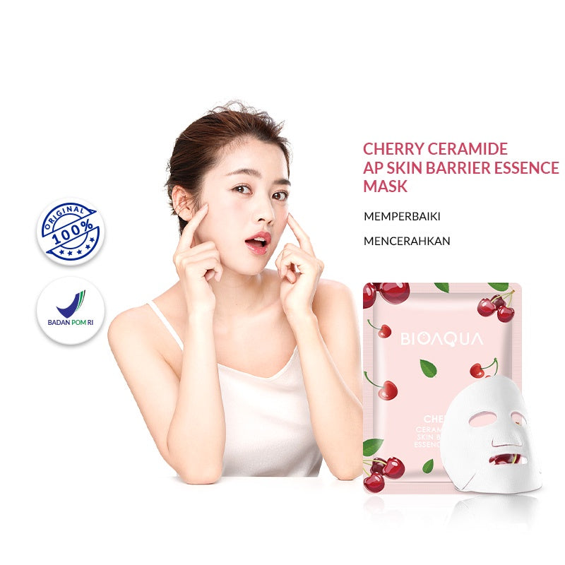 BIOAQUA Cherry Ceramide AP Skin Barrier Essence Mask 25g