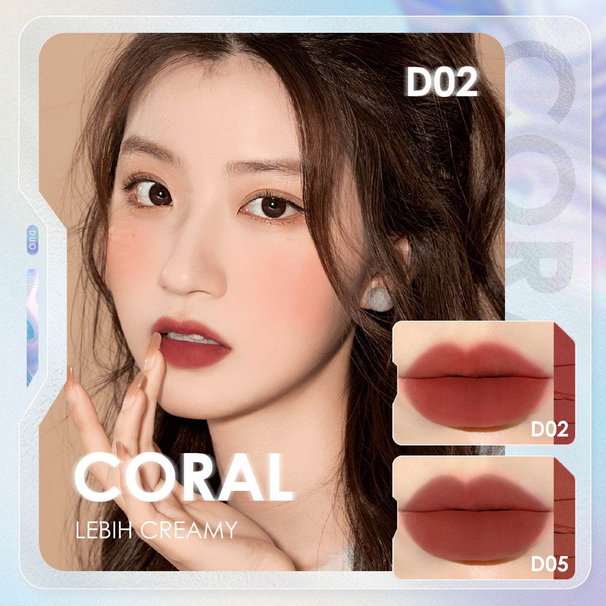 Focallure Creamy Lip & Cheek Duo FA266 #D02