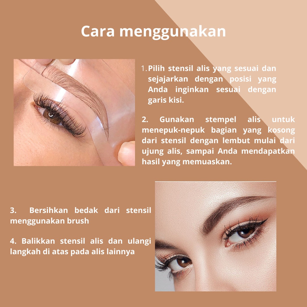 Feali Eyebrow Powder Stamp 03. Dark Brown | 2gr