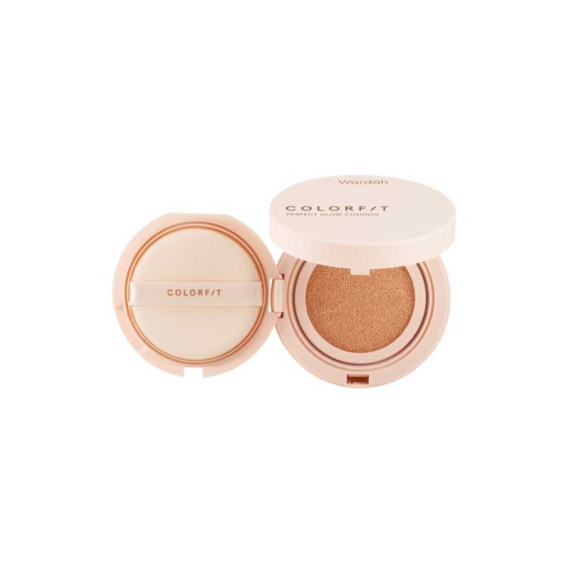 WARDAH Colorfit Perfect Glow Cushion - 32N Neutral Beige | 15 gr