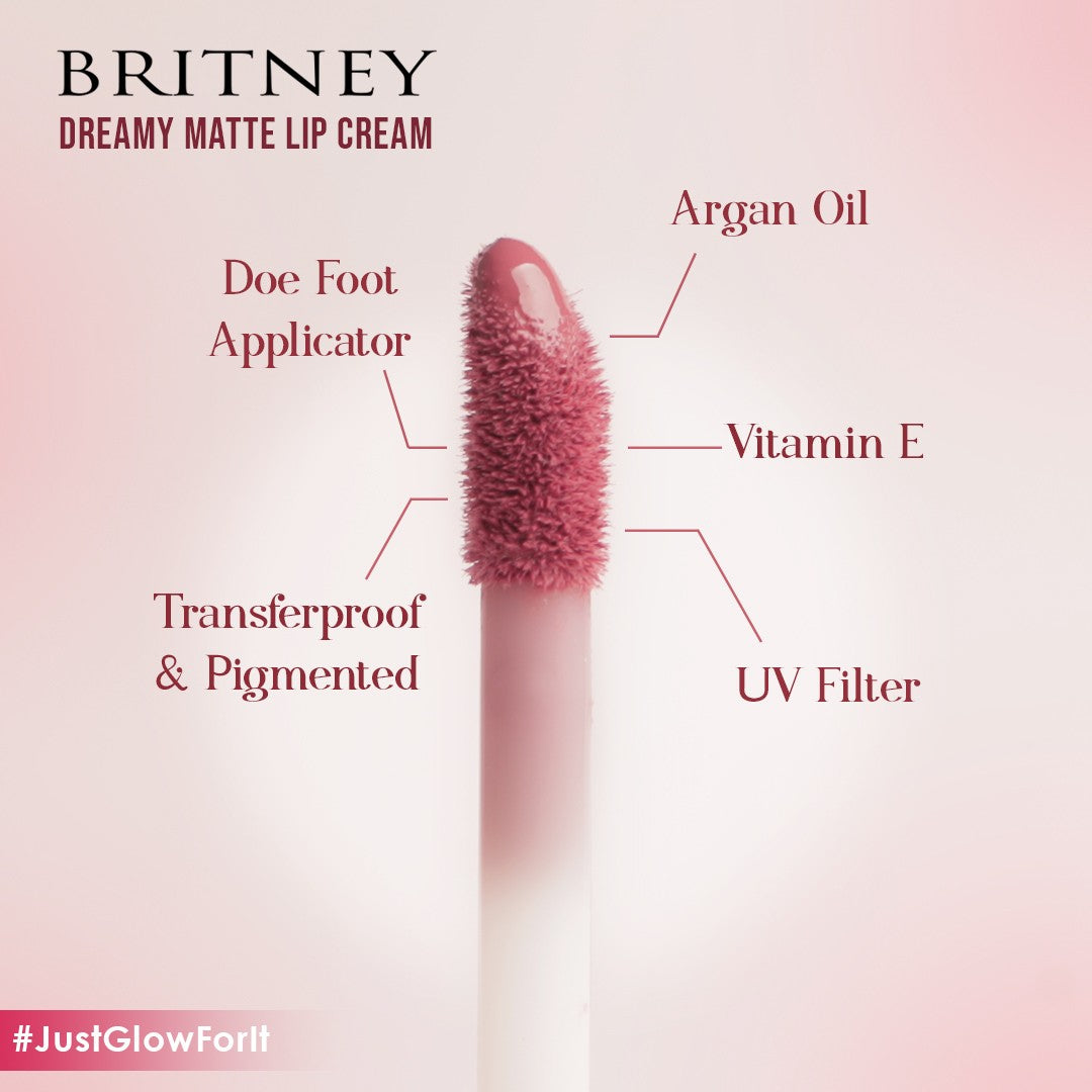 Britney Dreamy Matte Lip Cream 09 Romantic | 10 g