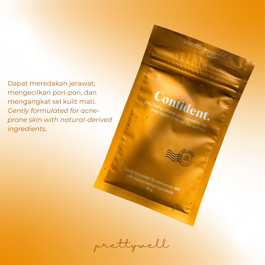 Prettywell Confident Clay Mask | 15 g