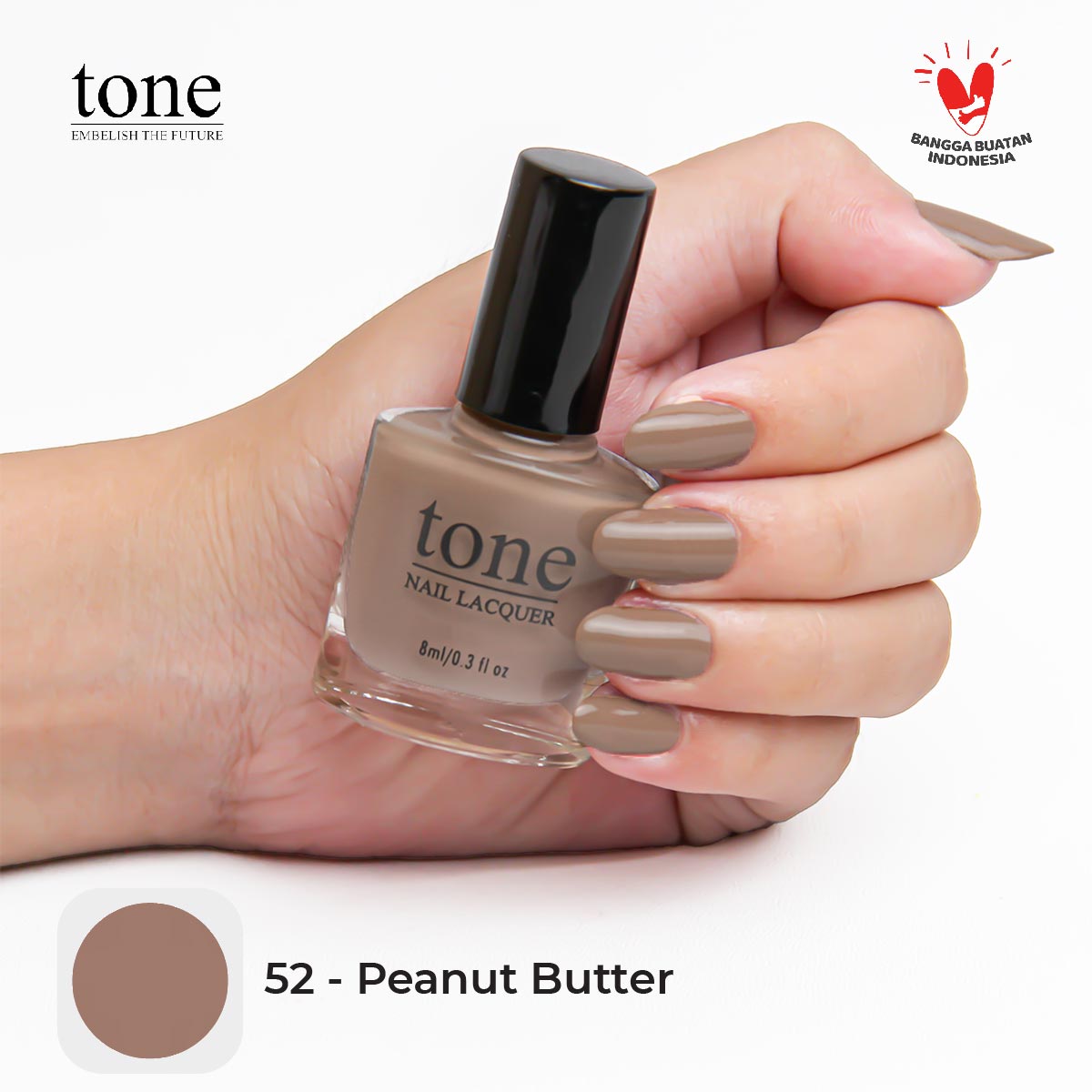 Tone Nail Polish Glossy Winter Mood Series 52 | 8 ml