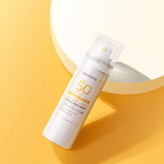 Skintific All Day Light Sunscreen Mist SPF50 PA++++