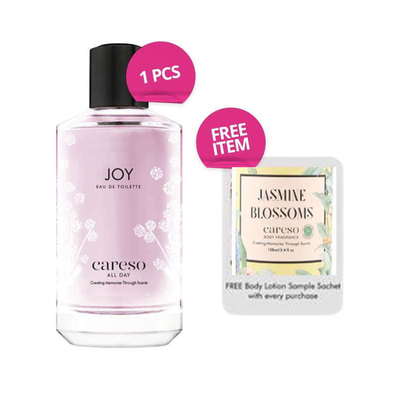 [Combo] CARESO Joy - EDT Perfume + CARESO Body Lotion Jasmine Blossom