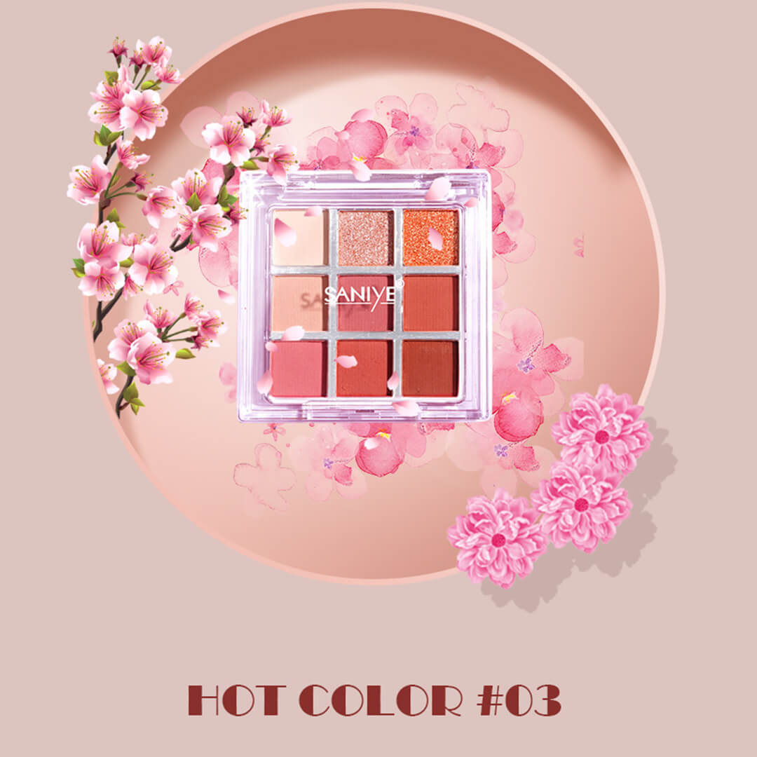 Saniye Eyeshadow Palette E0925 #3