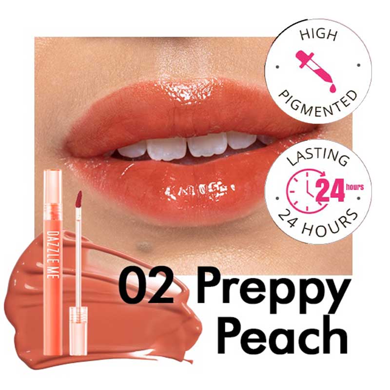 Dazzle Me Glossip Girl Lip Cream 02 Preppy Peach