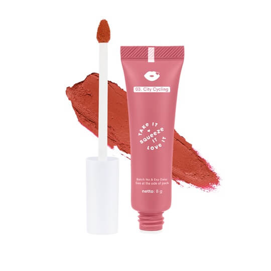 Emina Squeeze Me Up Lip Matte - 03 City Cycling