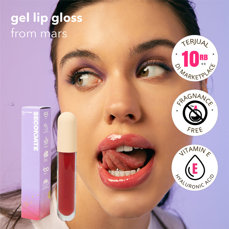 Secondate Gel Lip Gloss From Mars