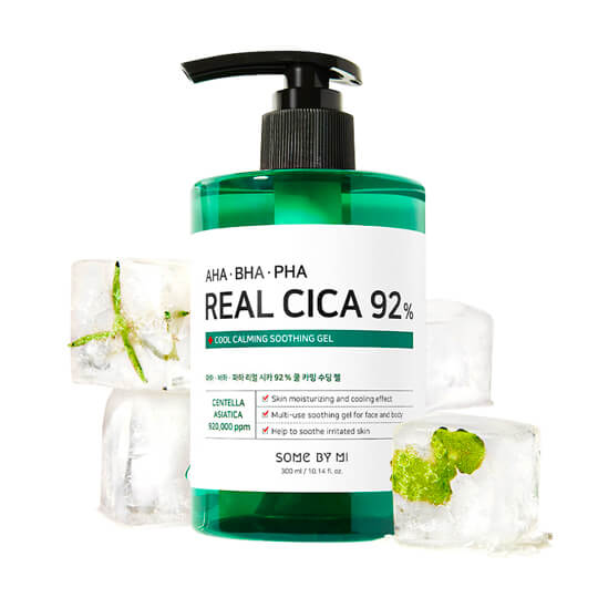 Some By Mi AHA BHA PHA Real Cica 92% Cool Calming Soothing Gel | 300 ml