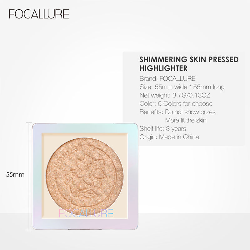 Focallure Shimmering Skin Pressed Highlighter FA234 #HG02