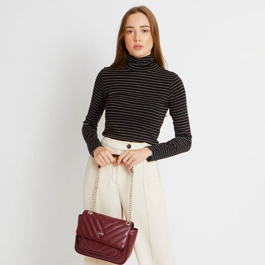 Sophie Martin Almanda Burgundy Bag