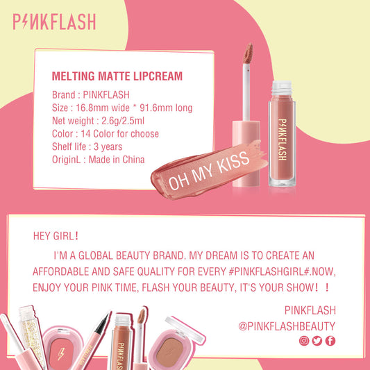 Pinkflash L01 Lasting Matte Lipcream - N05