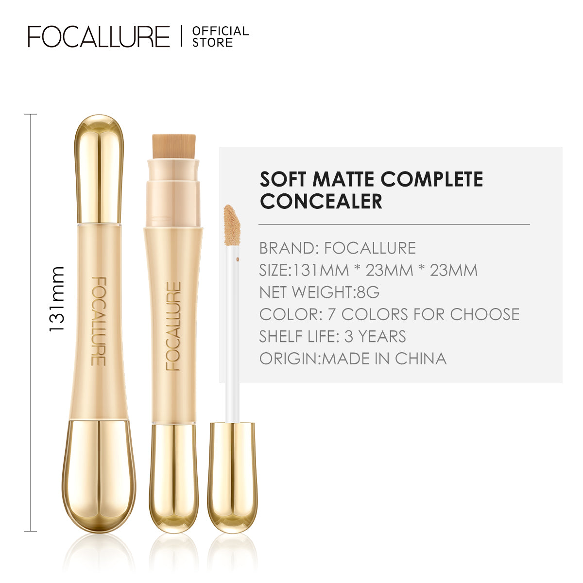 FOCALLURE SOFT MATTE COMPLETE CONCEALER FA230-04