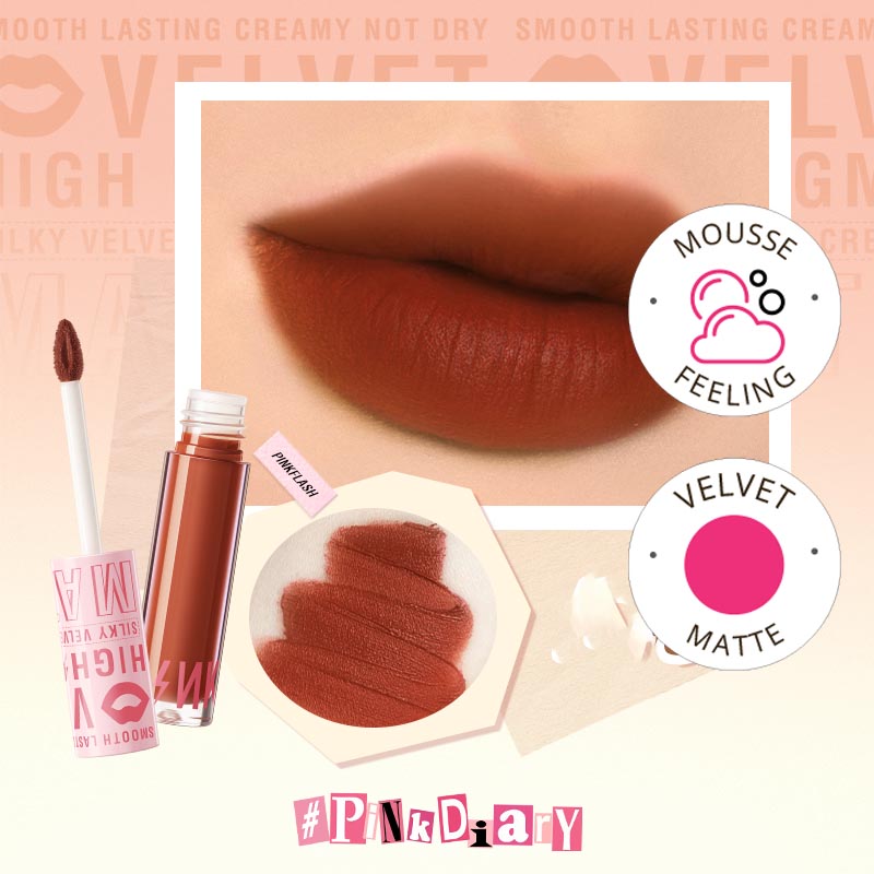 Pinkflash Silky Velvet Lip Cream PF-L04 BB05