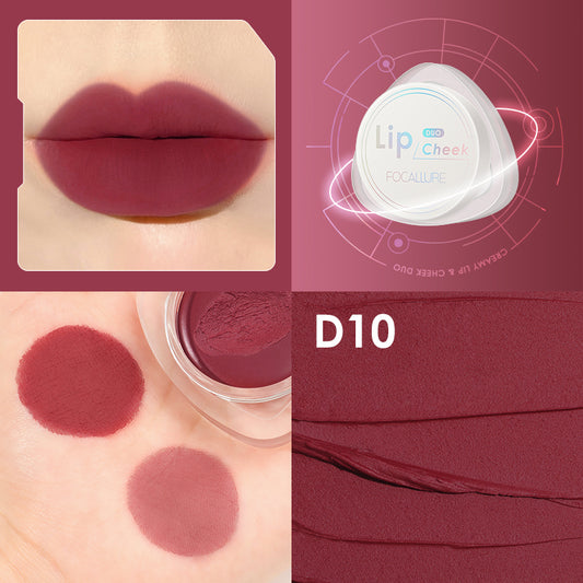 Focallure Creamy Lip & Cheek Duo FA266 #D10