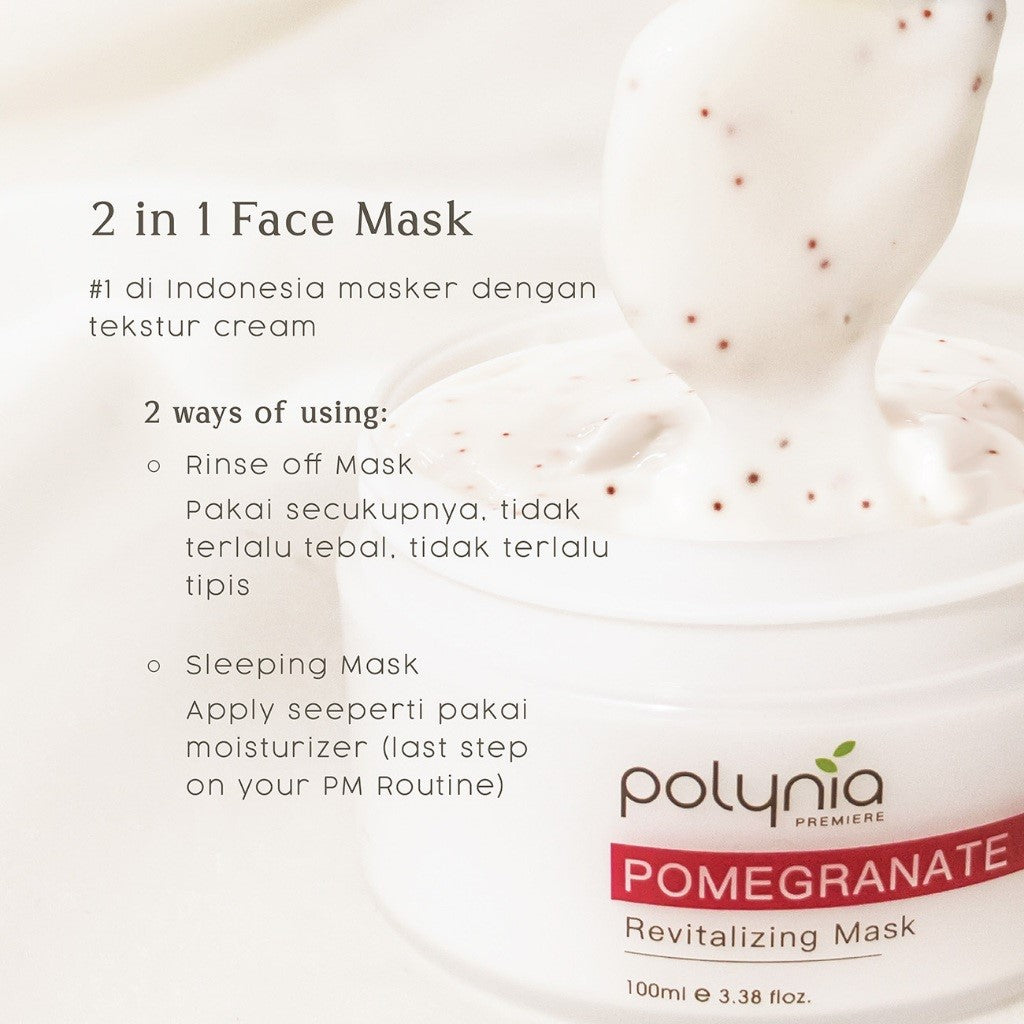 Polynia Pomegranate Revitalizing Mask 100ml