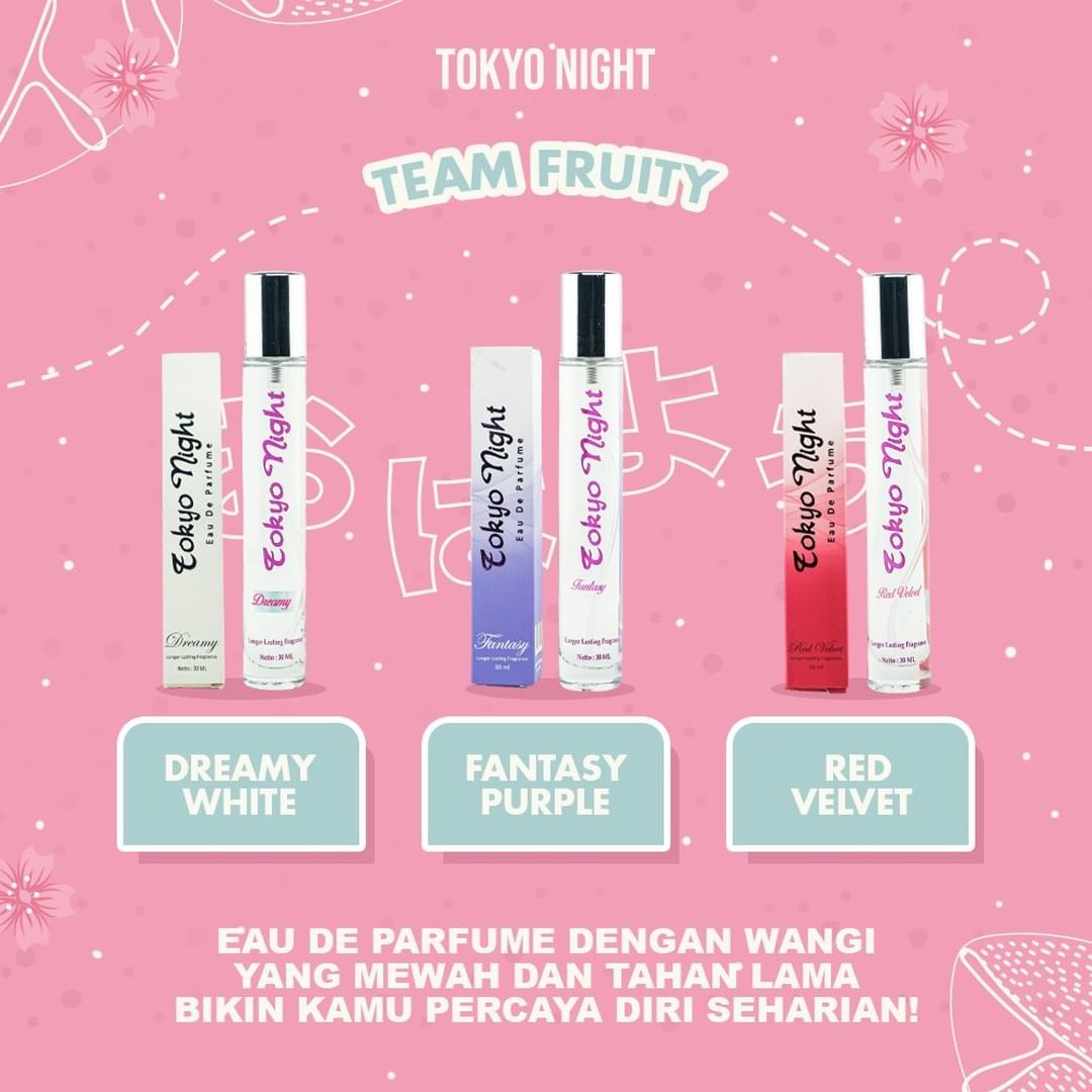 Tokyo Night Eau De Parfum Desire (Pink) | 30 ml