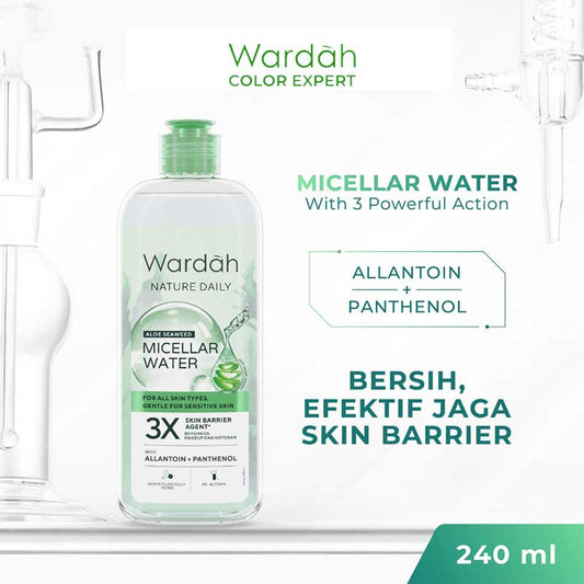 WARDAH Nature Daily Aloe Seaweed Micellar Water | 240 ml