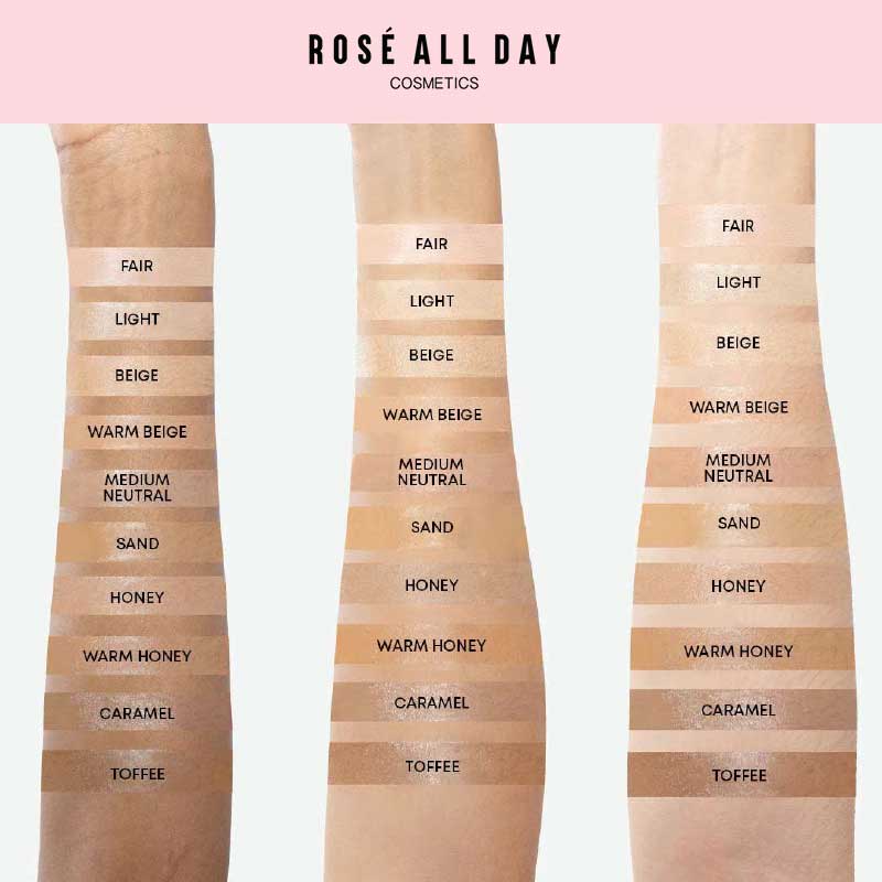 ROSE ALL DAY The Realest Lightweight Skin Tint - Warm Honey