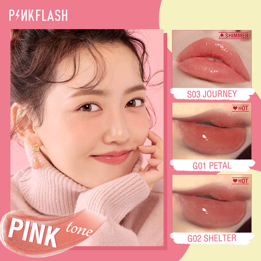 Pinkflash L02 Lasting Glossy Lip Gloss - G02