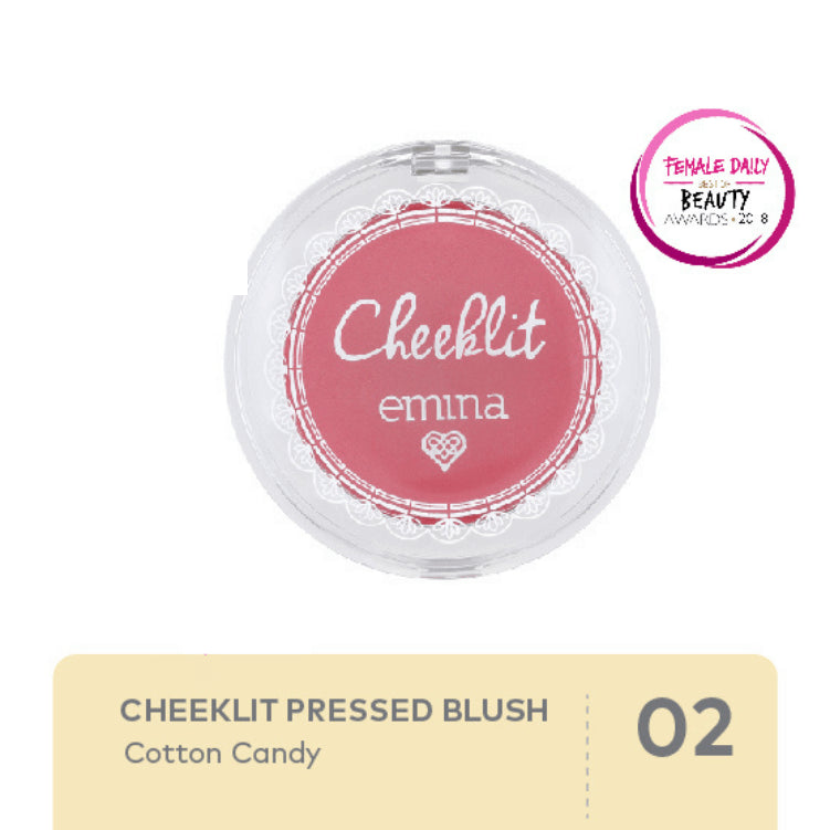 Emina Cheeklit Pressed Blush - Cotton Candy