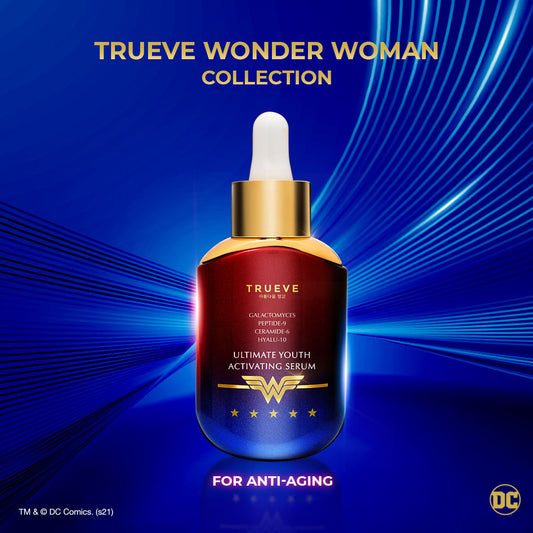 [Combo] Trueve Wonder Woman Ultimate Youth Activating Serum (30 ml) + [Free] Y.O.U Classic Intense Matte Lipstick Cinnamon