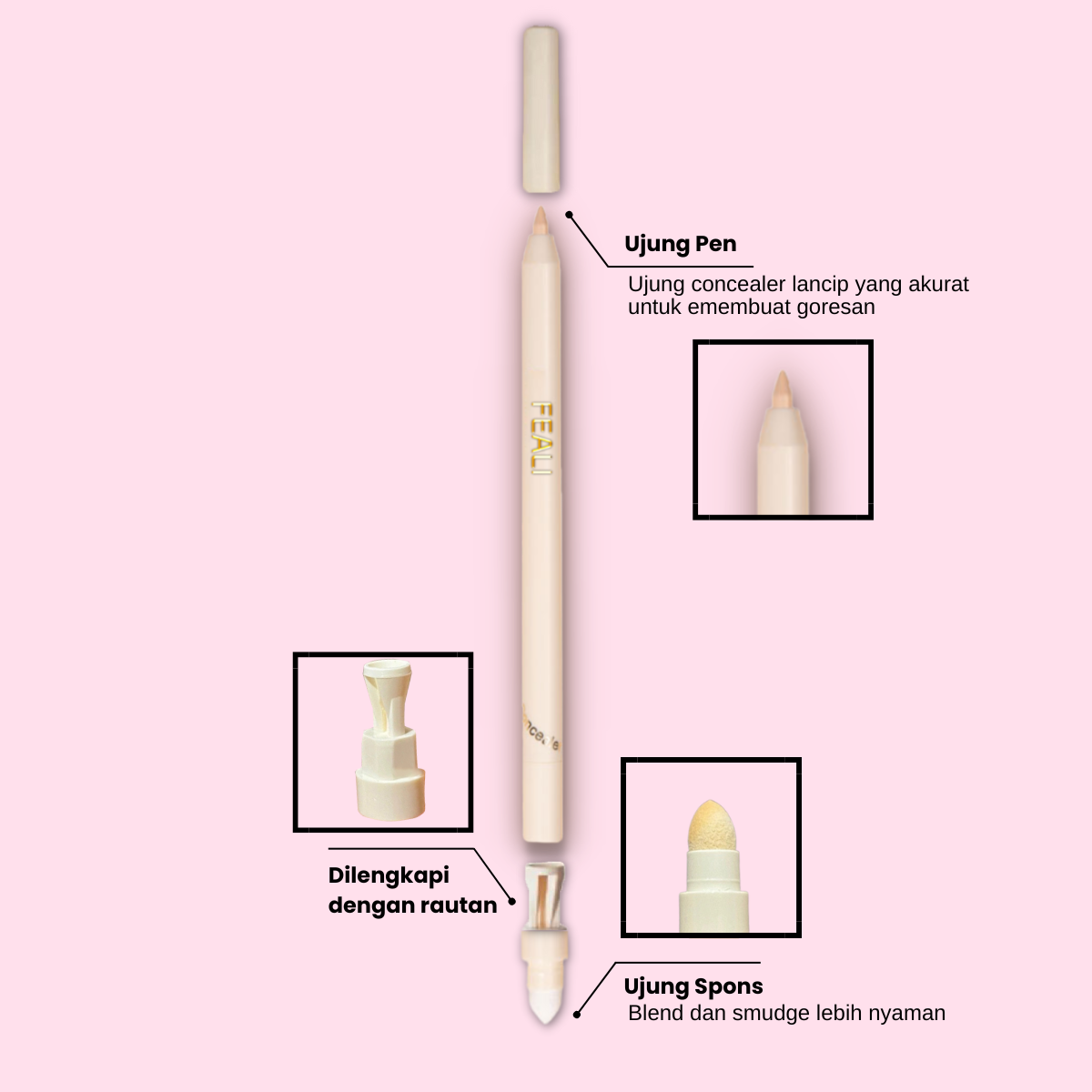 Feali Concealer Pen 01. Light | 0.4ml