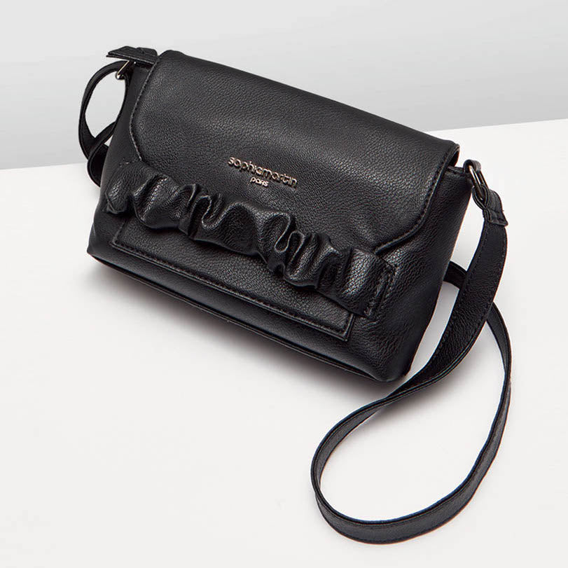 Sophie Martin Frise Sling Black Bag