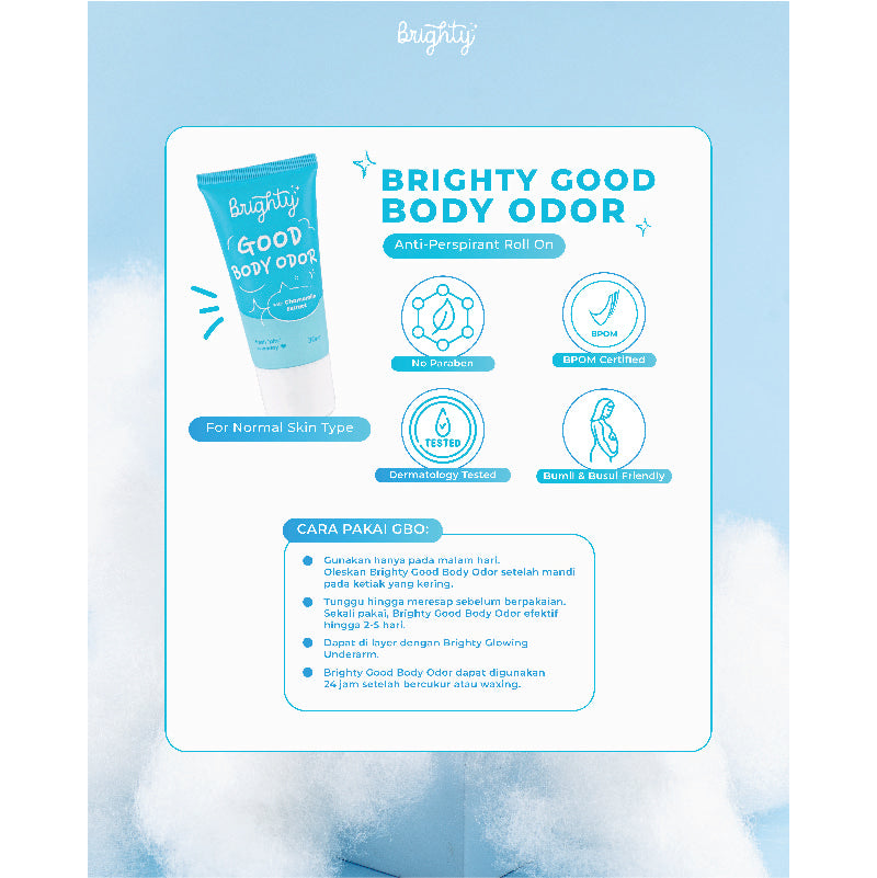 Brighty Good Body Odor Anti Perspirant For Normal Skin | 30 ml