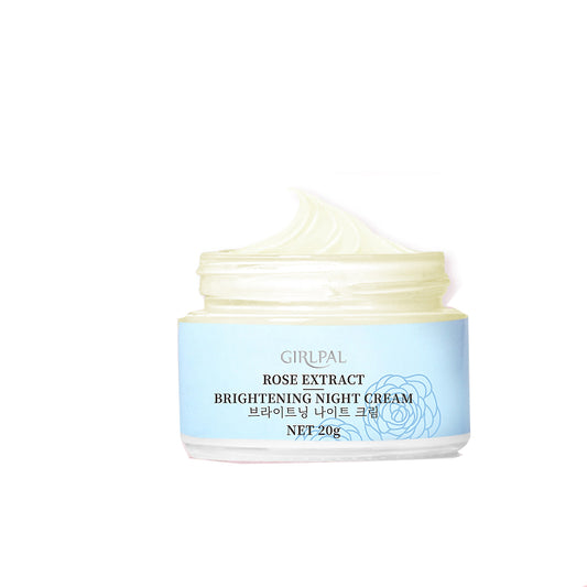 Girlpal Rose Brightening Night Cream Vitamin C + Niacinamide | 20 g