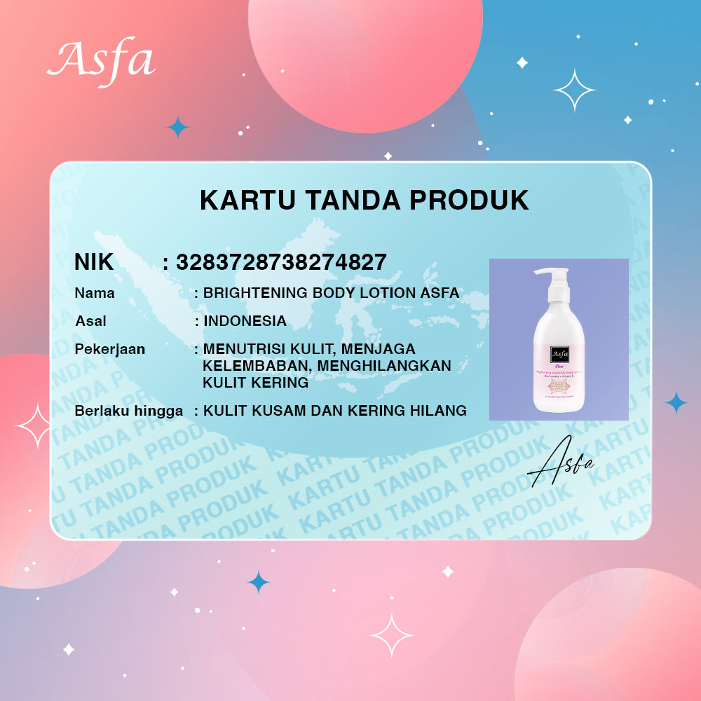 Asfa by Tokyo Night Brightening Body Lotion (Lovely) Violet Mini | 130 ml