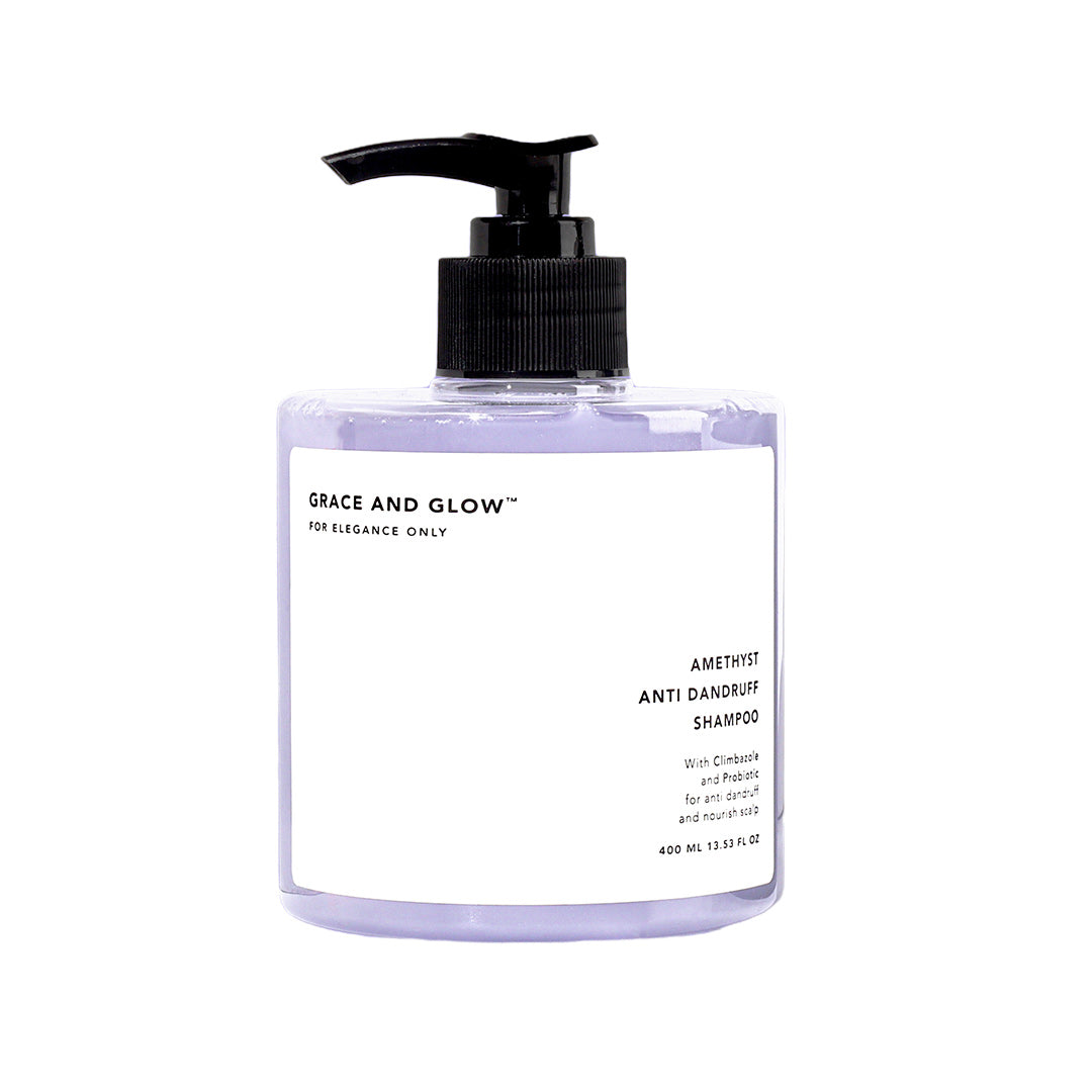 [DEFECT] GRACE&GLOW Amethyst Anti Dandruff Shampoo For Anti Dandruff And Nourish Scalp (400Ml)