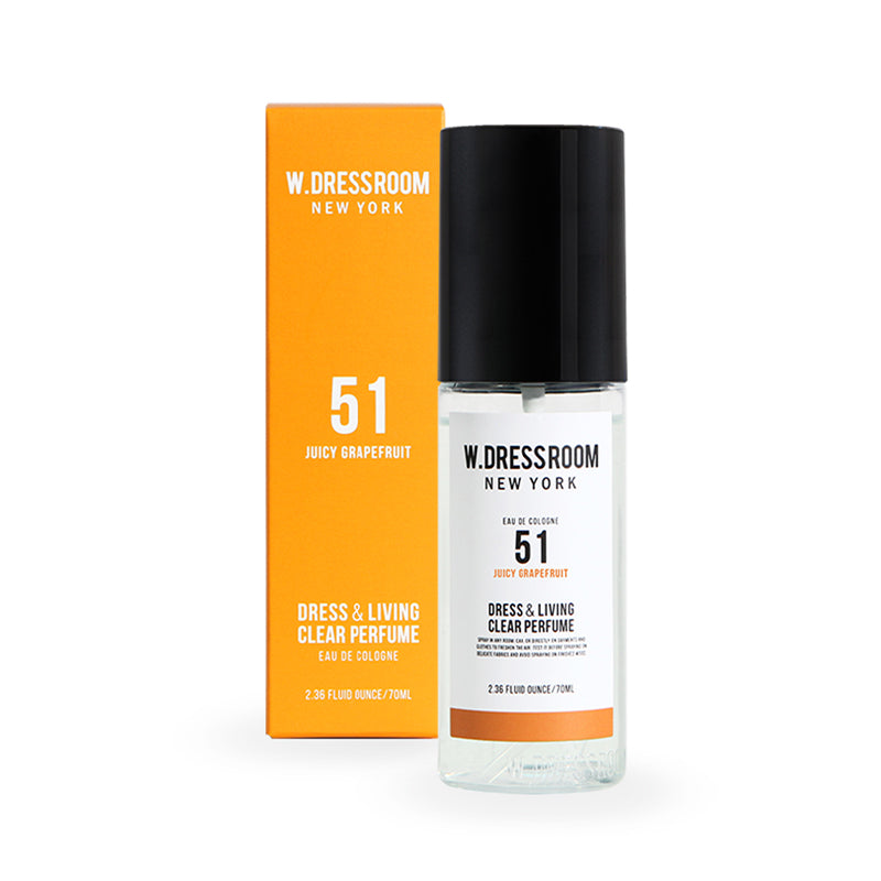 [Combo] W Dressroom Dress & Living Clear Perfume No. 51 Juicy Grapefruit (70 ml) + Ingrid UV Stick Sunscreen + [Free] Pouch