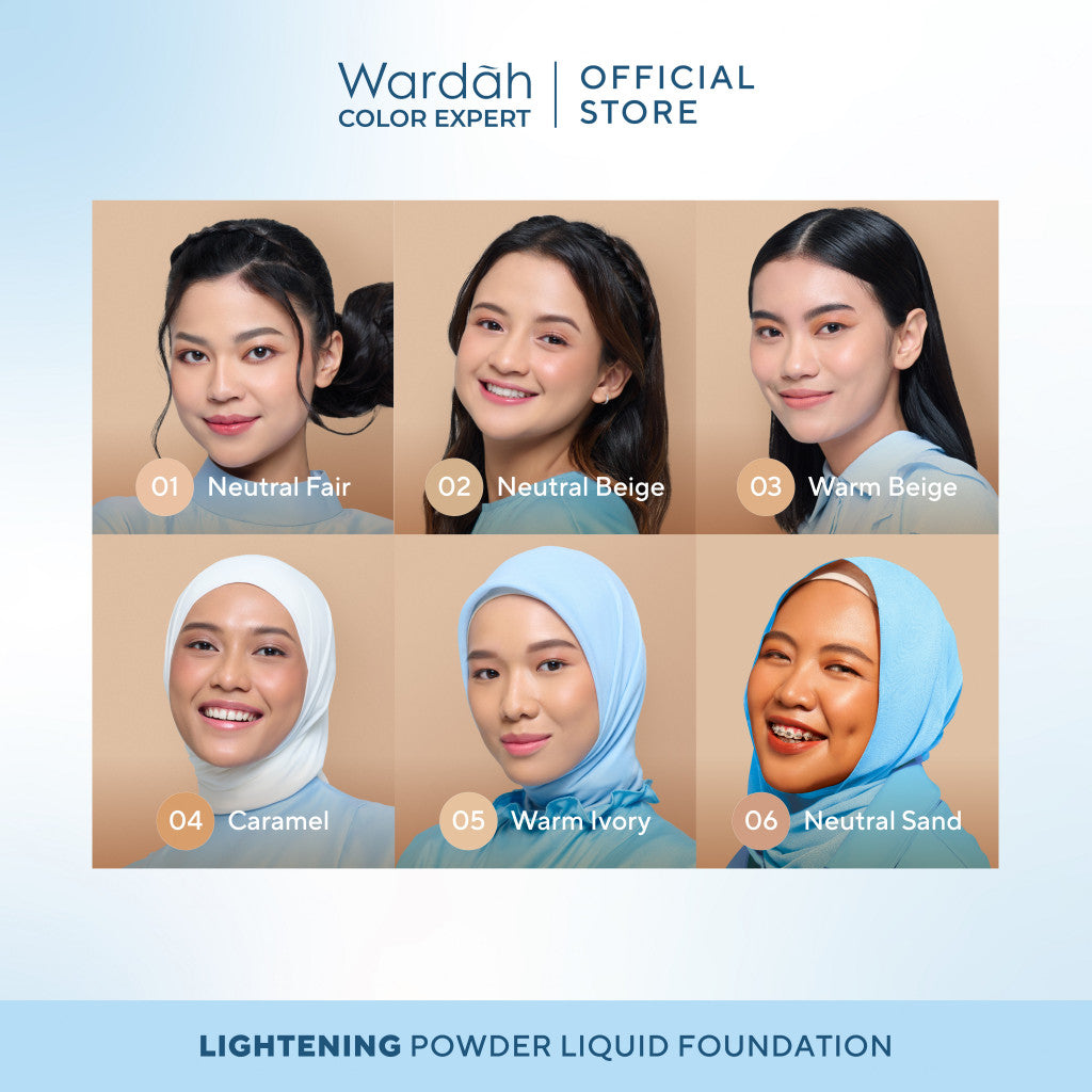 Wardah Lightening Liquid Foundation - 03 Warm Beige | 25 ml