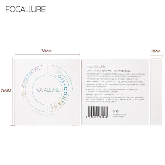 Focallure Oil Control Stay - Matte Powder FA236 #001