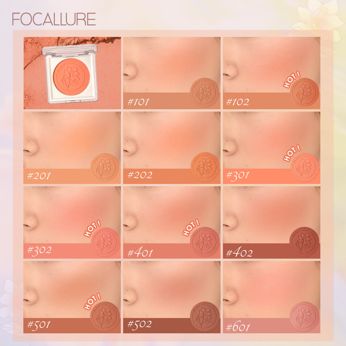 Focallure Perfection Velvet Blush FA235 #301